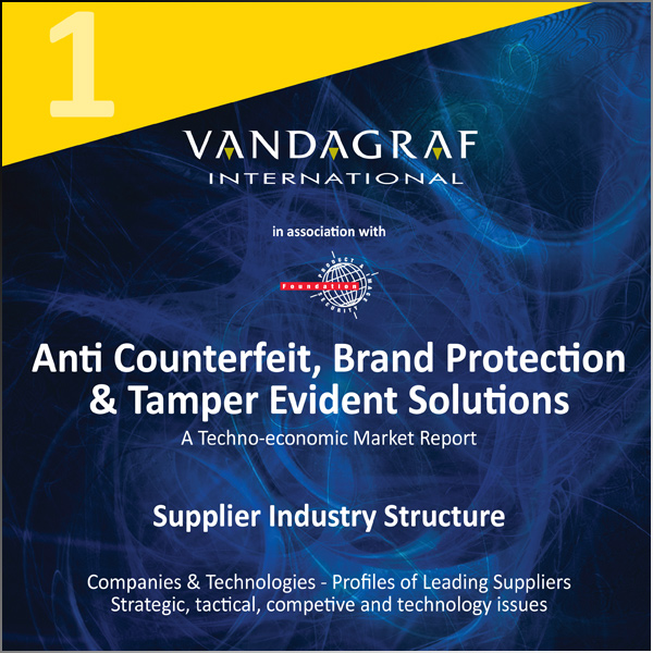 Vanadgraf International - Brand Protection / Anti-counterfeit - Markets and Technologies