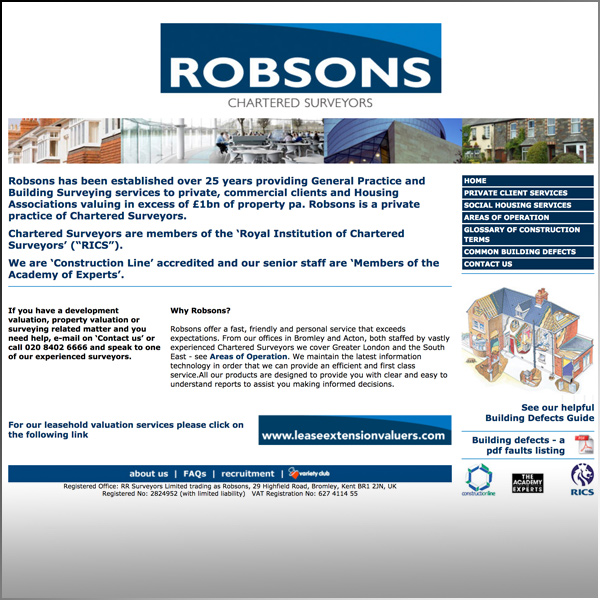 Robsons Chartered Surveyors